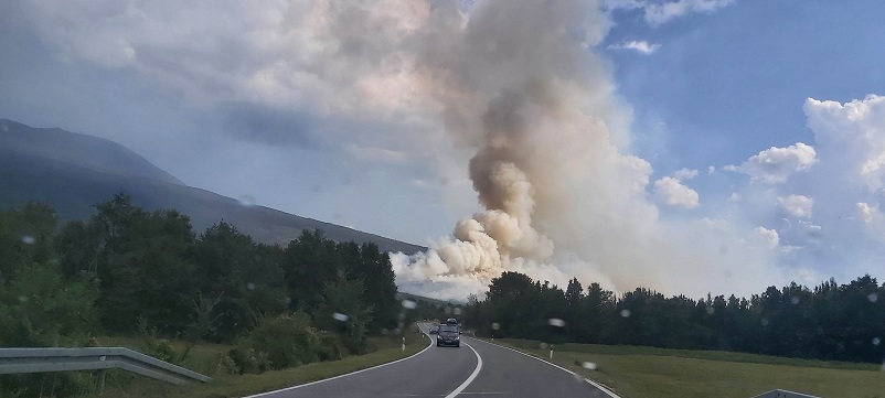 Udar groma izazvao požar 