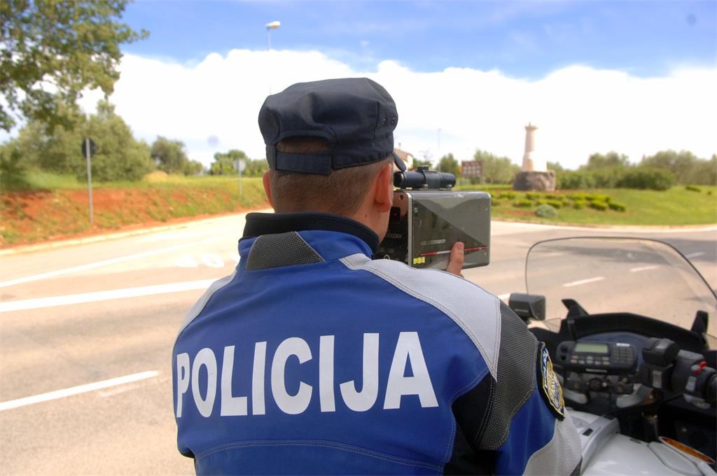 U srijedu 14. rujna, kontrola brzine u Istri