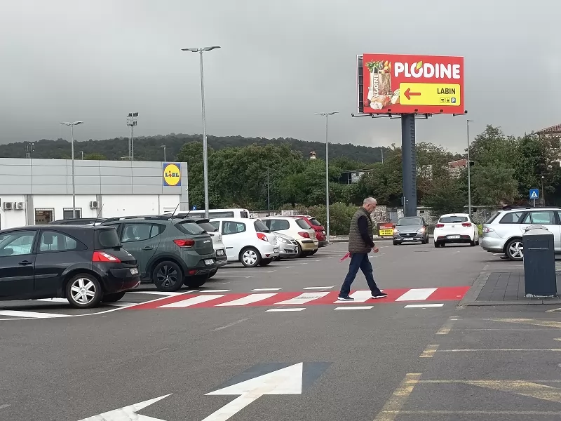 Plodine u Labinu, konačno riješile problem pješačkog prijelaza