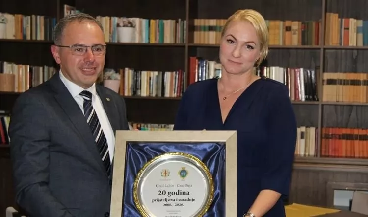 Gradovi prijatelji: Labin i Baja, proslavili dva desetljeća uspješne suradnje