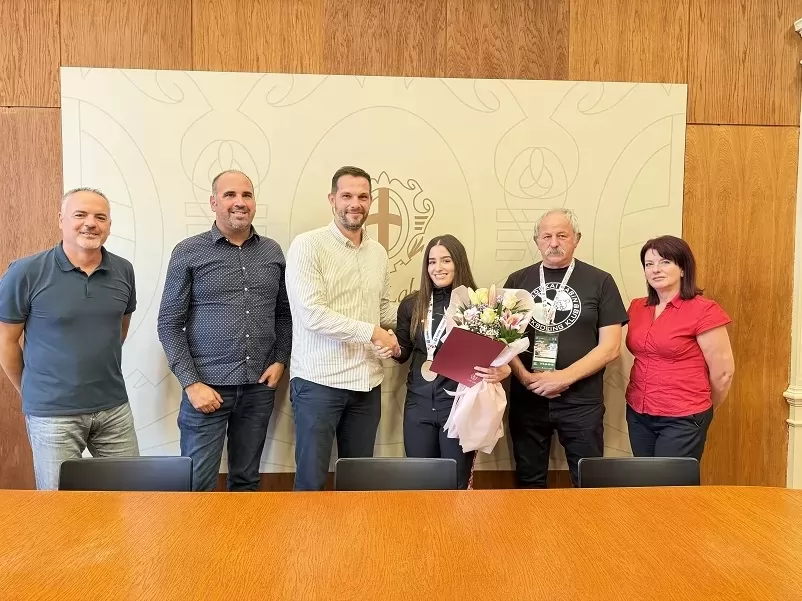 Svečani prijem za Victoriju Pekas povodom osvajanja svjetske bronce u kickboxingu