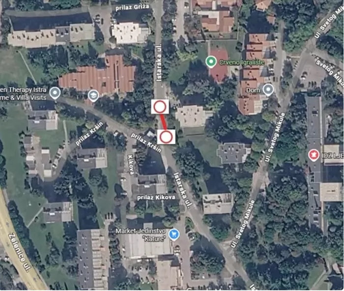 Sutra zbog radova za sav promet zatvoren dio Istarske ulice