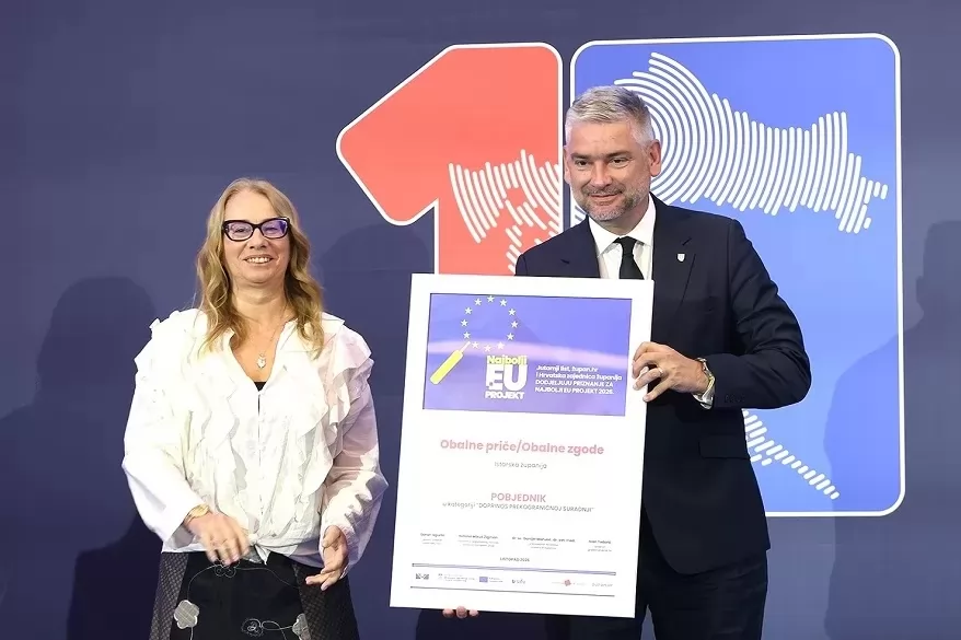 Istarska županija osvojila nagradu za najbolji EU projekt u kategoriji prekogranične suradnje