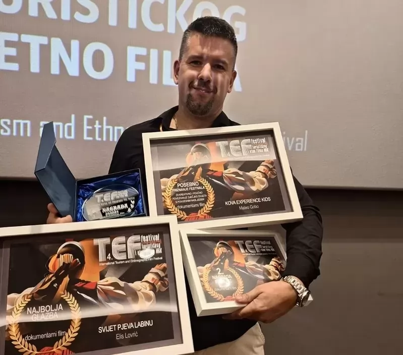 Mateo Gobo nagrađen za dva dokumentarna filma na Festivalu turističkog i etno filma na Krku