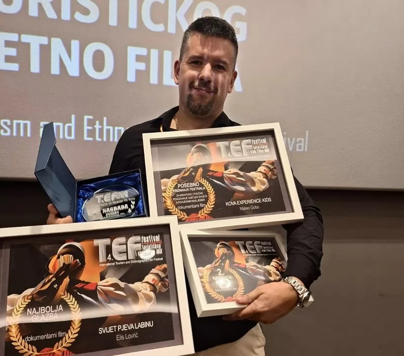 Mateo Gobo nagrađen za dva dokumentarna filma na Festivalu turističkog i etno filma na Krku