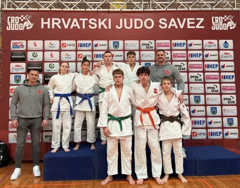 Judo klub Meto Labin nastupio na prvenstvu Hrvatske, Nola Fornažar osvojila naslov prvakinje