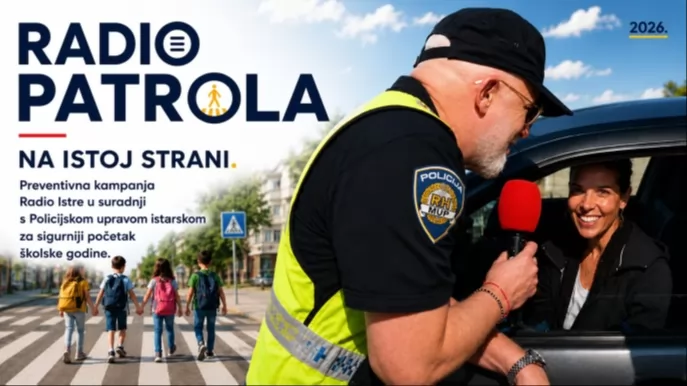 Radio Patrola stiže u Labin: Zajedno za sigurnost djece u prometu
