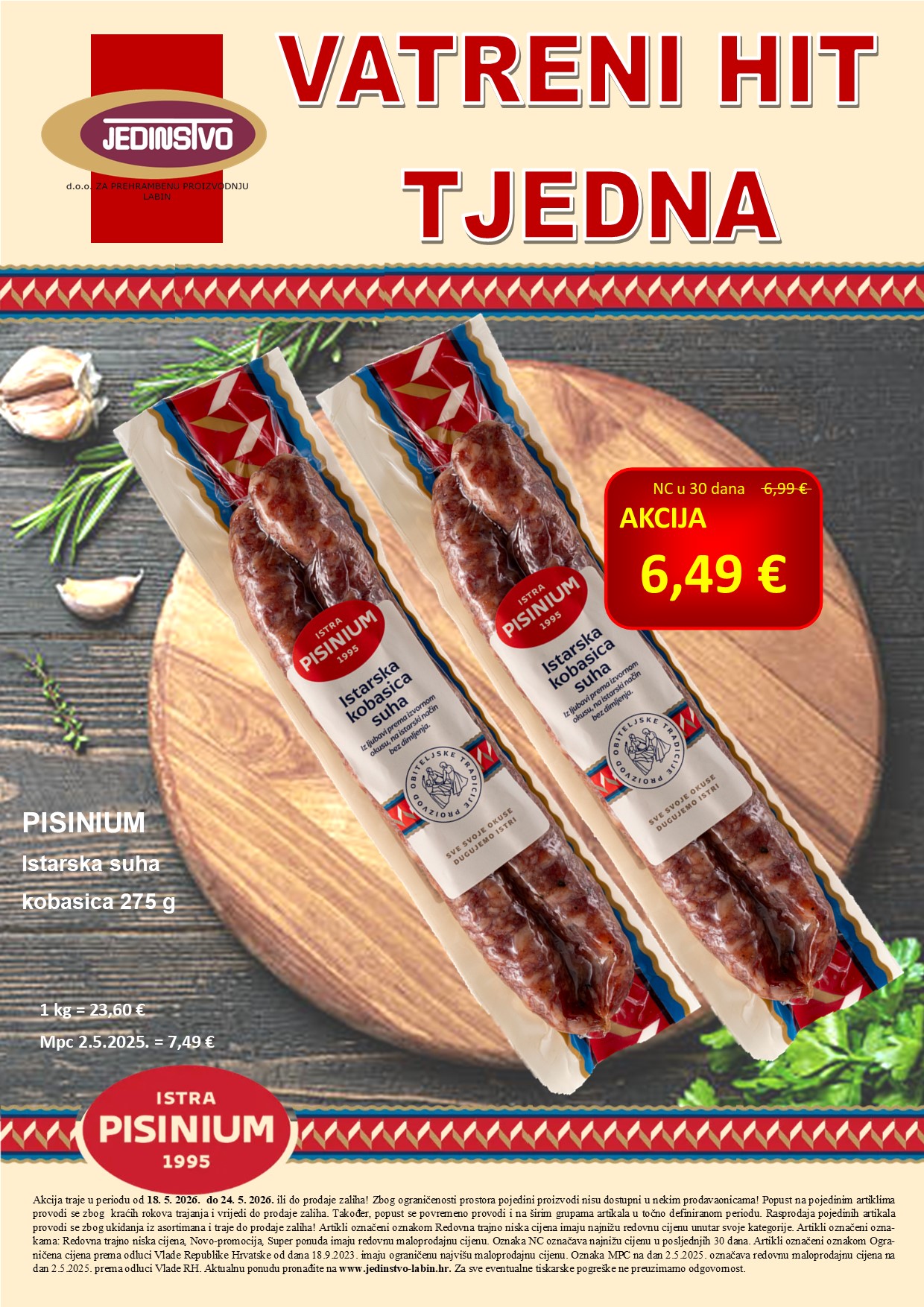 Vatreni hit tjedna Pisinium 18 5 - 24 5 2026 II