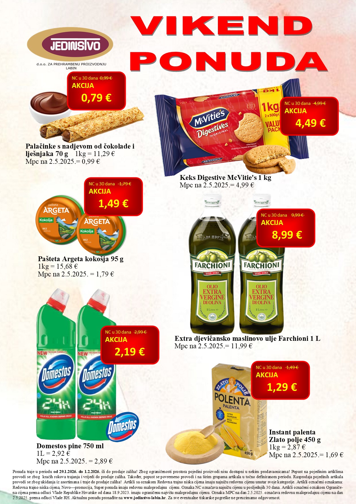 Vikend ponuda 29 1 - 1 2