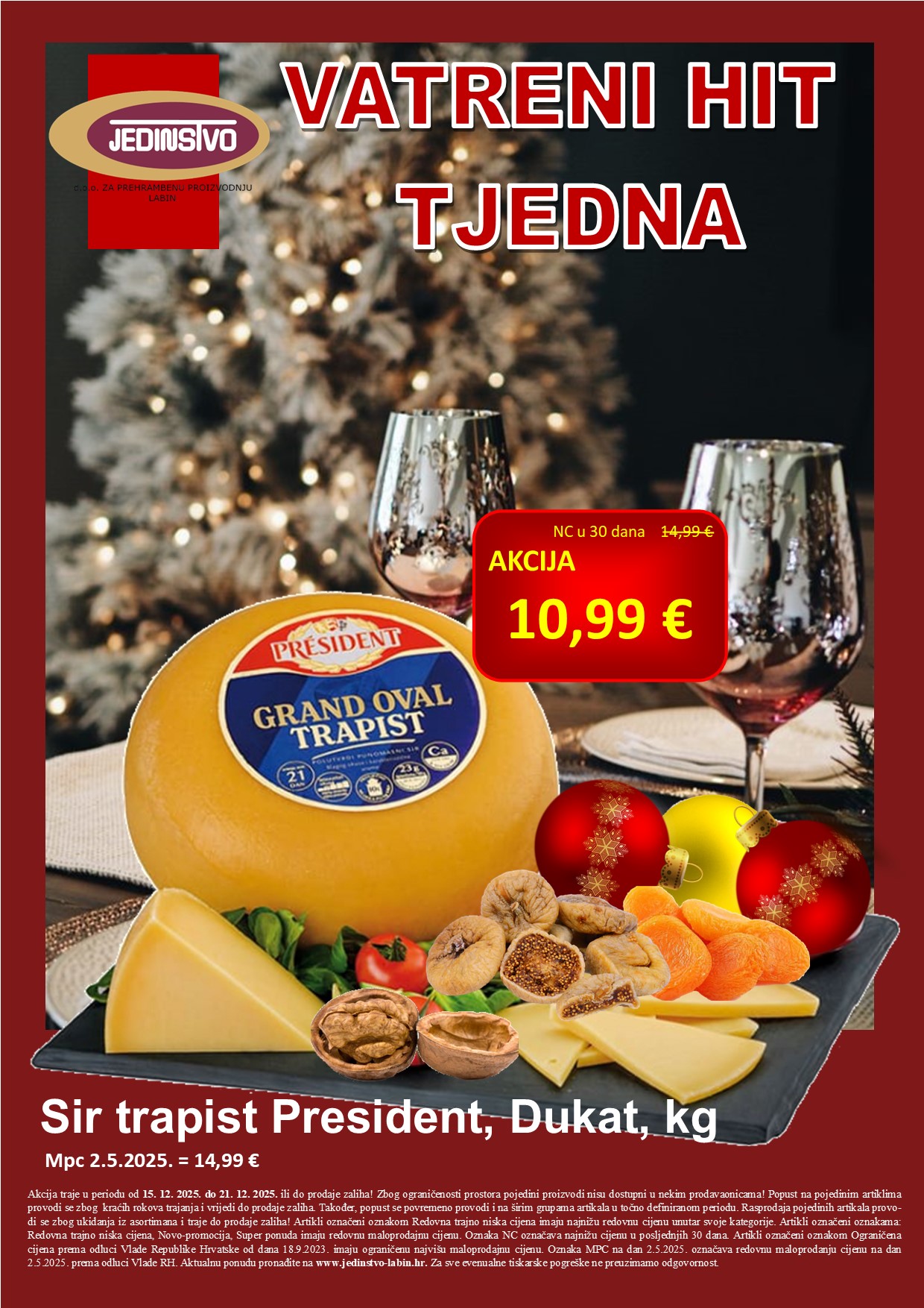 Vatreni hit tjedna 15 12 -21 12 2025 II