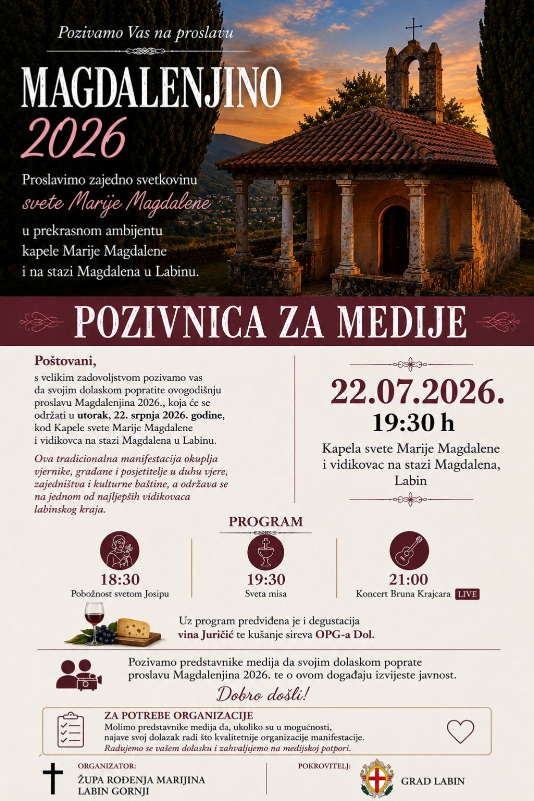 pozivnica za medije